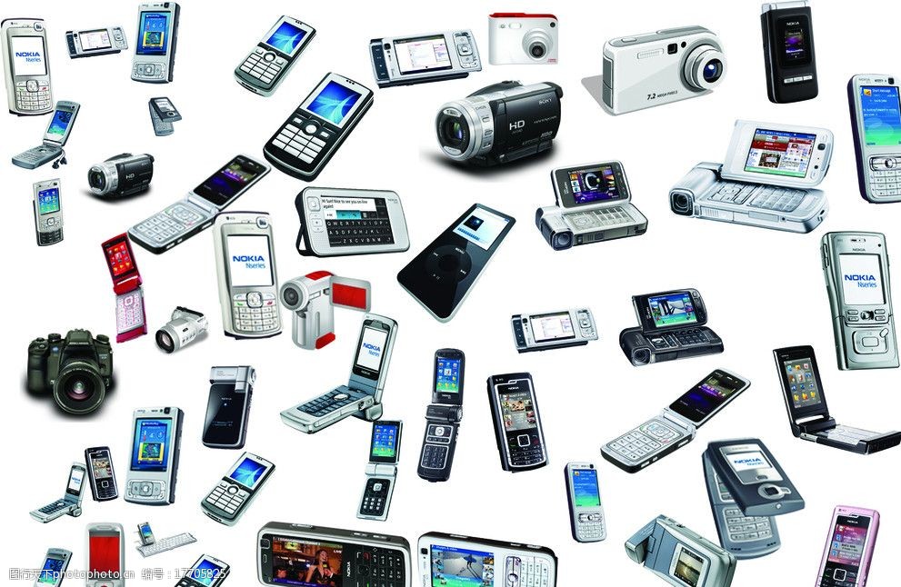 卡通數(shù)碼產(chǎn)品圖標(biāo)集合 當(dāng)科技遇見童趣